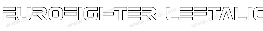 Eurofighter Leftalic字体转换